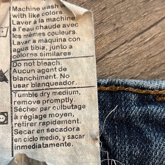 Carhartt‎ Women’s Size 10 x 34 Boot Cut Traditional Fit Blue Jeans Denim - Picture 14 of 14